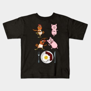 Bacon & Eggs Fusion Kids T-Shirt